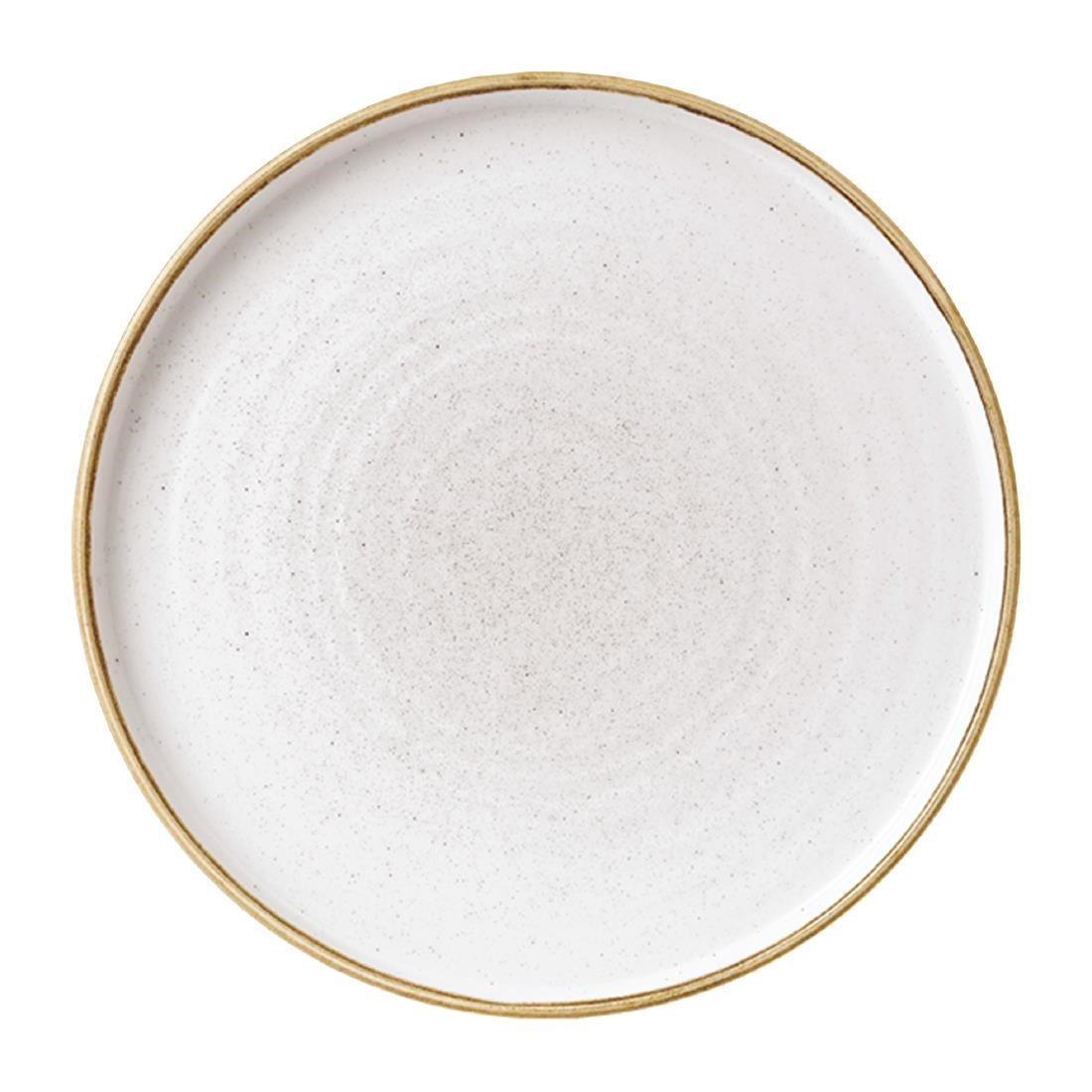 Churchill Stonecast Walled Chefs Plates Barley White 210mm (Pack of 6) - FC162 Churchill