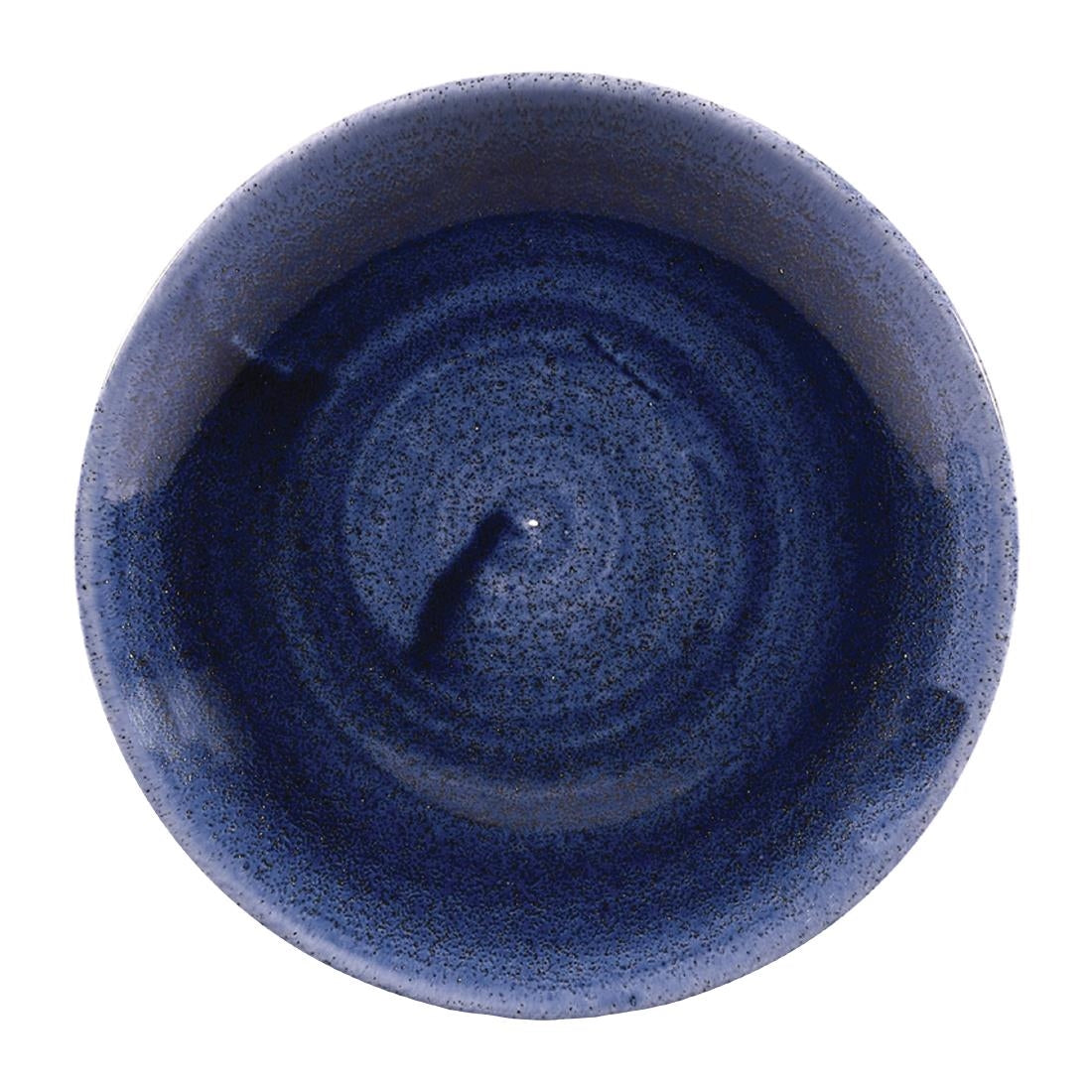 Churchill Stonecast Patina Coupe Plates Cobalt 165mm (Pack of 12) - FC170 Churchill