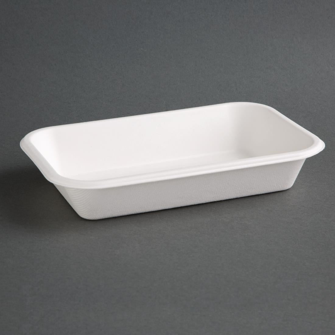Fiesta Compostable Bagasse Food Trays 24oz (Pack of 50) - FC531 Fiesta