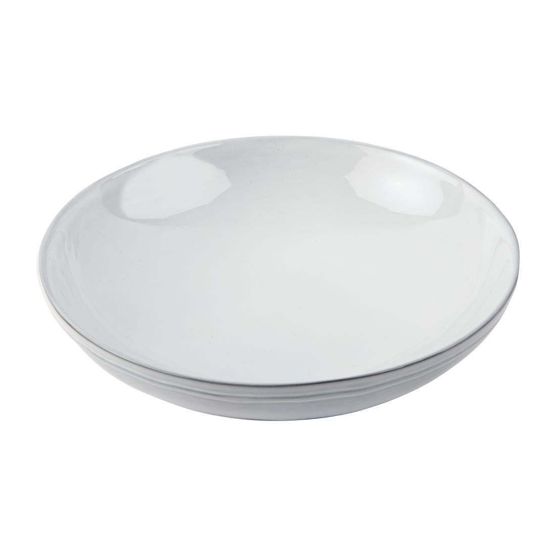 Olympia Raw Recycled Clay Coupe Bowls 230mm (Pack of 6) - FC599 Olympia