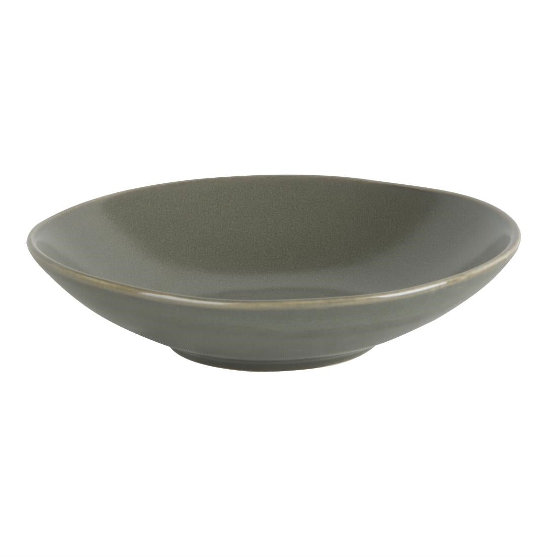 Olympia Build-a-Bowl Flat Bowls Green 190mm (Pack of 6) - FC710 Olympia