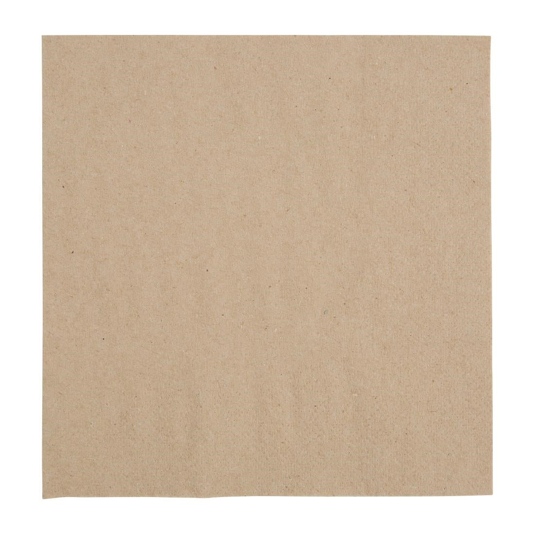 Fiesta Recyclable Recycled Lunch Napkin Kraft 33x33cm 2ply 1/4 Fold (Pack of 2000) - FE226 Fiesta