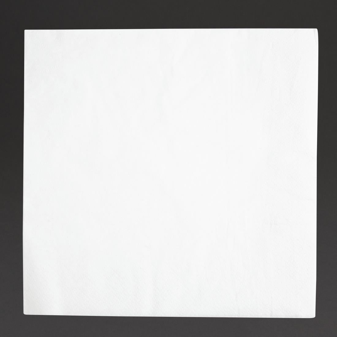 Fiesta Recyclable Dinner Napkin White 40x40cm 2ply 1/4 Fold (Pack of 2000) - FE235 Fiesta