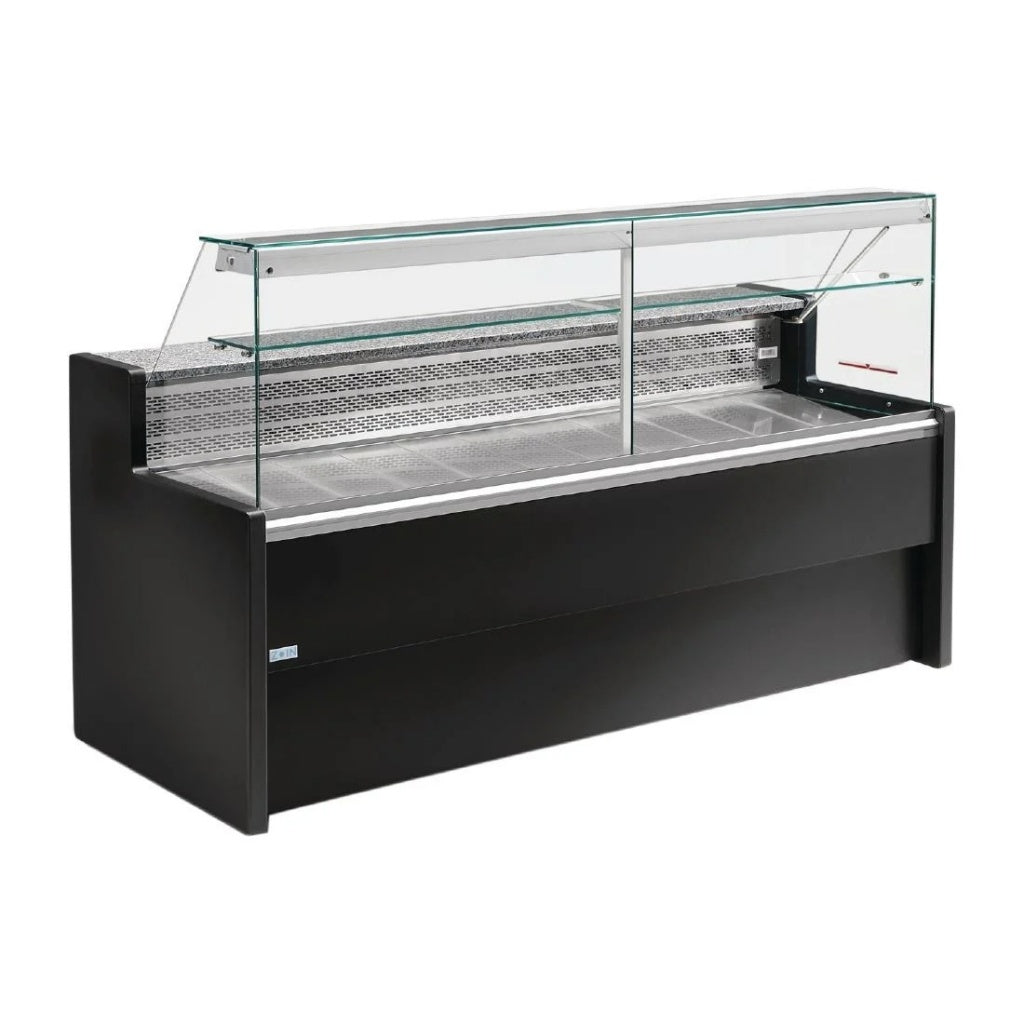 Zoin Tibet Refrigerated Serveover Counter Chiller Black 1500mm - FP922-150 Standard Serve Over Counters Zoin Hill