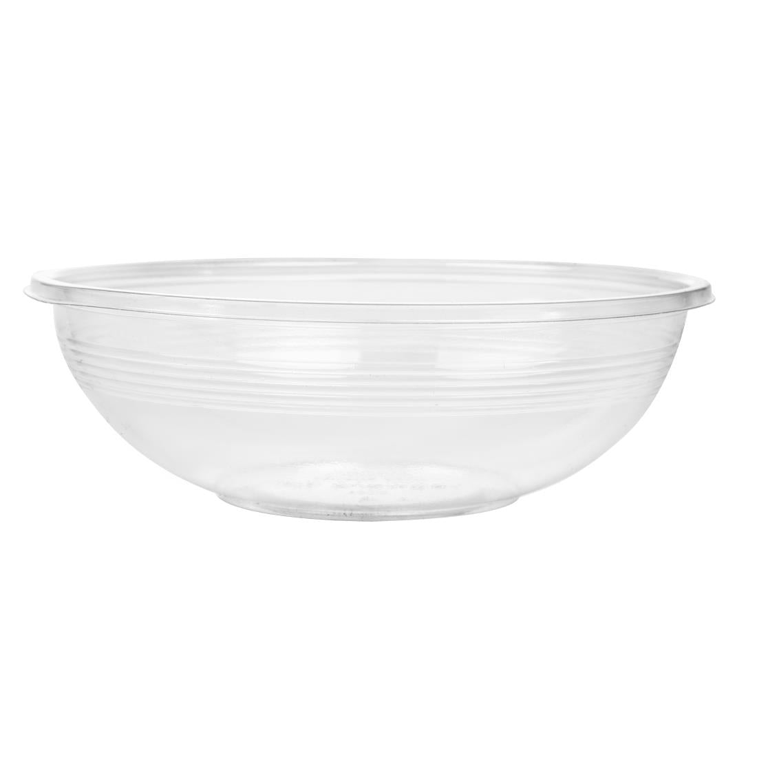 Vegware 185-Series Compostable Bon Appetit Wide PLA Salad Bowls 24oz (Pack of 300) - FS180 Vegware