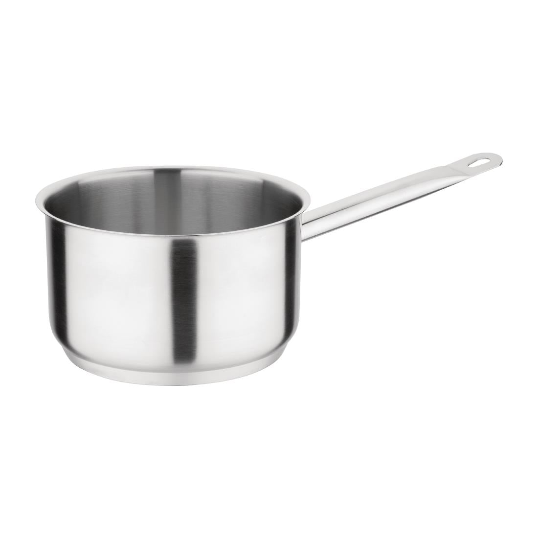 Vogue Stainless Steel Saucepan 18cm - FS664 Vogue