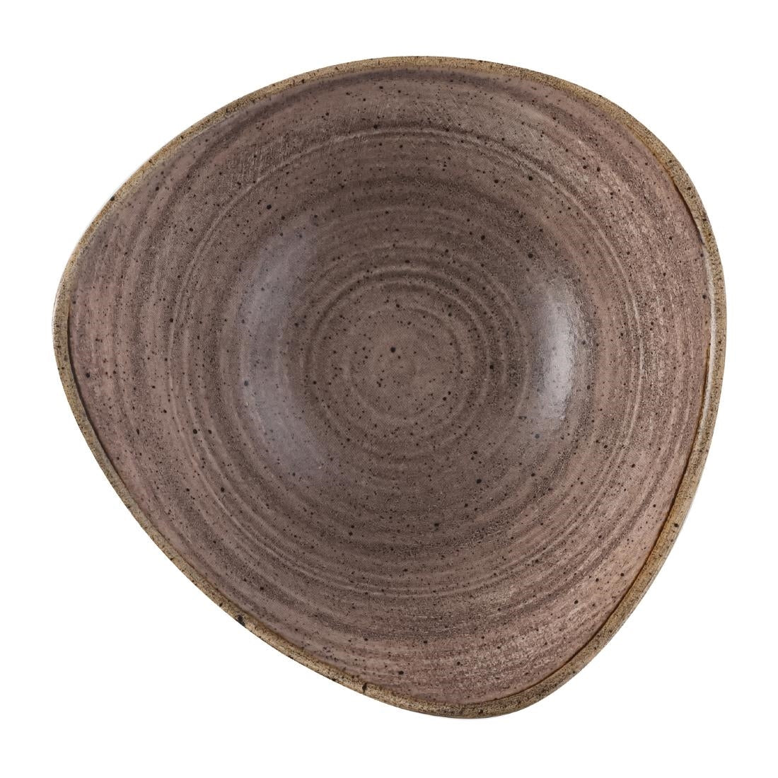 Churchill Stonecast Raw Lotus Bowls Brown 178mm (Pack of 12) - FS855 Churchill