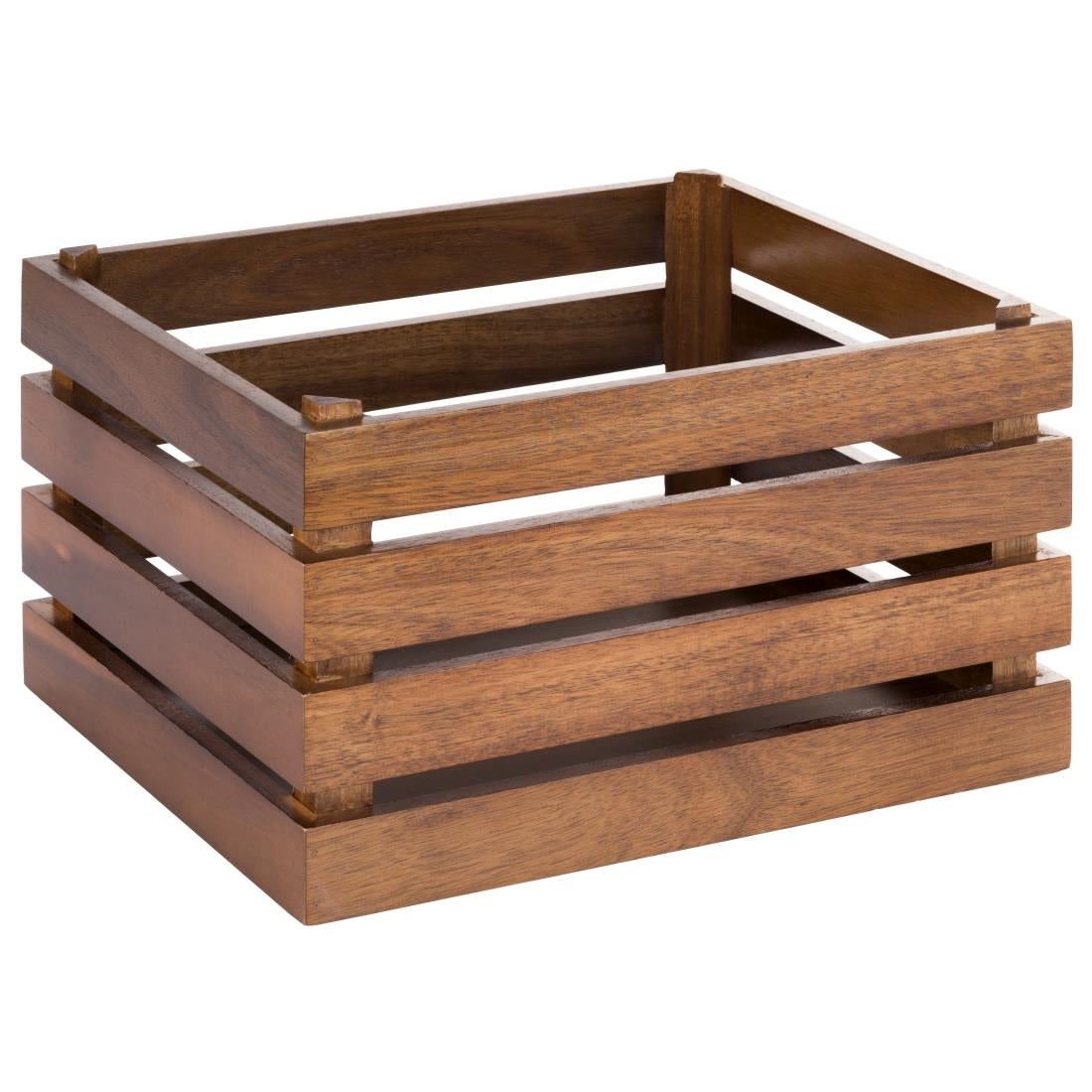 APS Superbox Natural Acacia Wooden Crate 350 x 290mm - FT150 APS