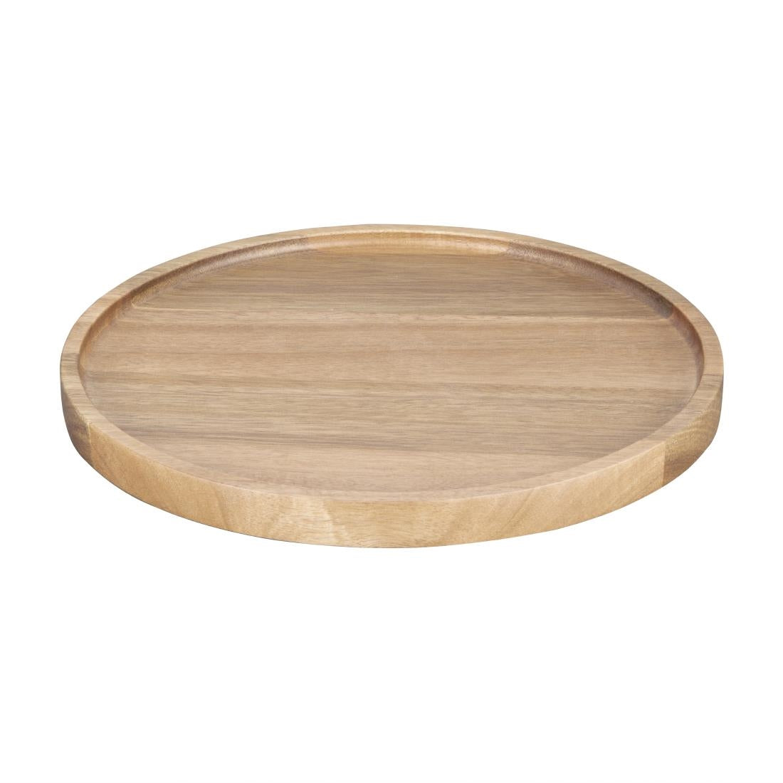 Olympia Acacia Round Plates 250mm - FT612 Olympia