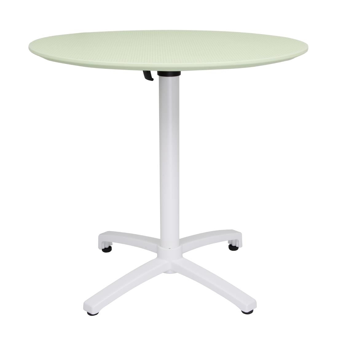 Bolero Folding Polypropylene Table 800mm Mint Green - FT623 Bolero