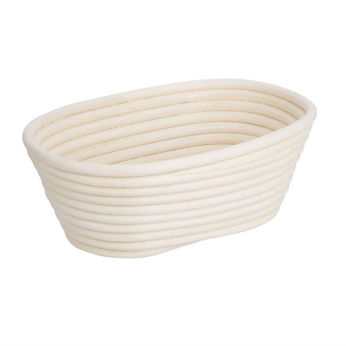 Vogue Rattan Proving Round Basket 220x80mm - FT837 Vogue