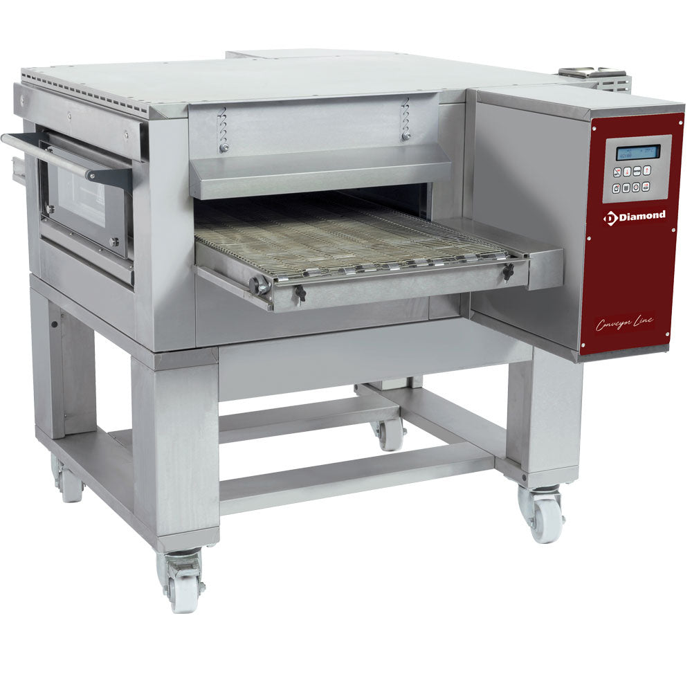 Diamond Geventileerde ovens met warmteovergang elektrisch, breedte 500 mm - FTEV50/85-N