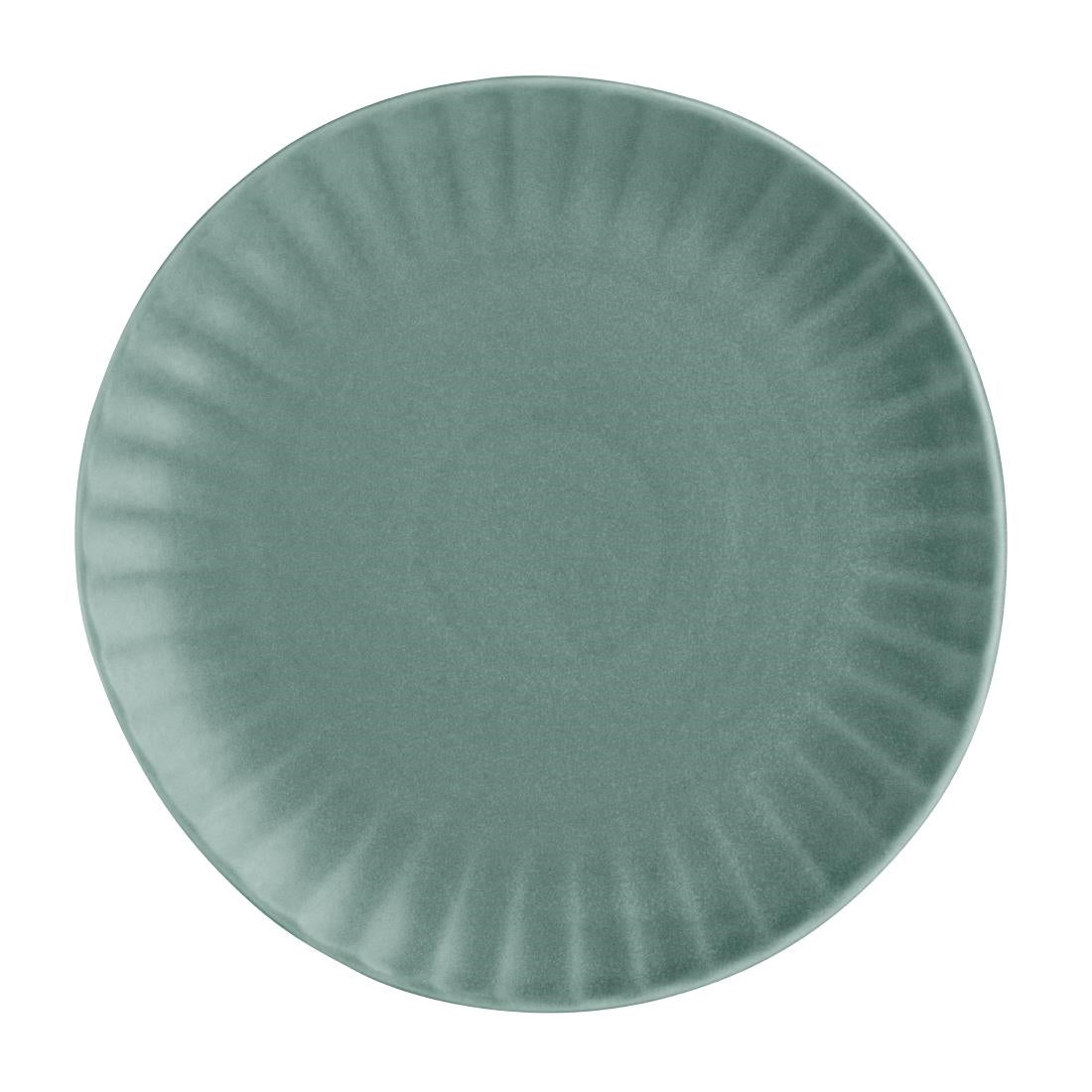 Olympia Corallite Plates Green 280mm (Pack of 6) - FU206 Olympia