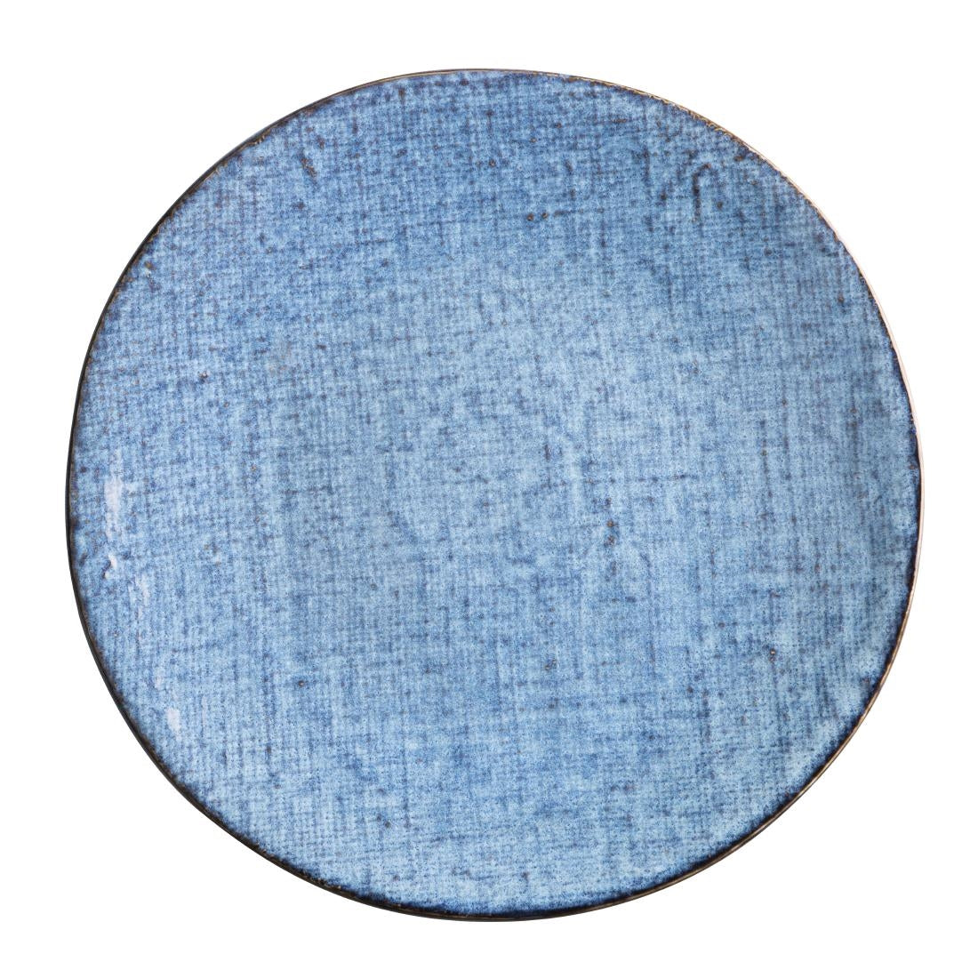 Olympia Denim Blue Coupe Plates 285mm (Pack of 4) - FU222 Olympia
