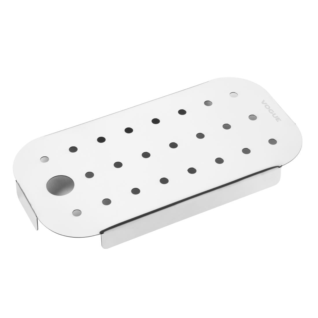 Vogue St/St GN Drainer Tray for GN 1/4 - FU269 Vogue