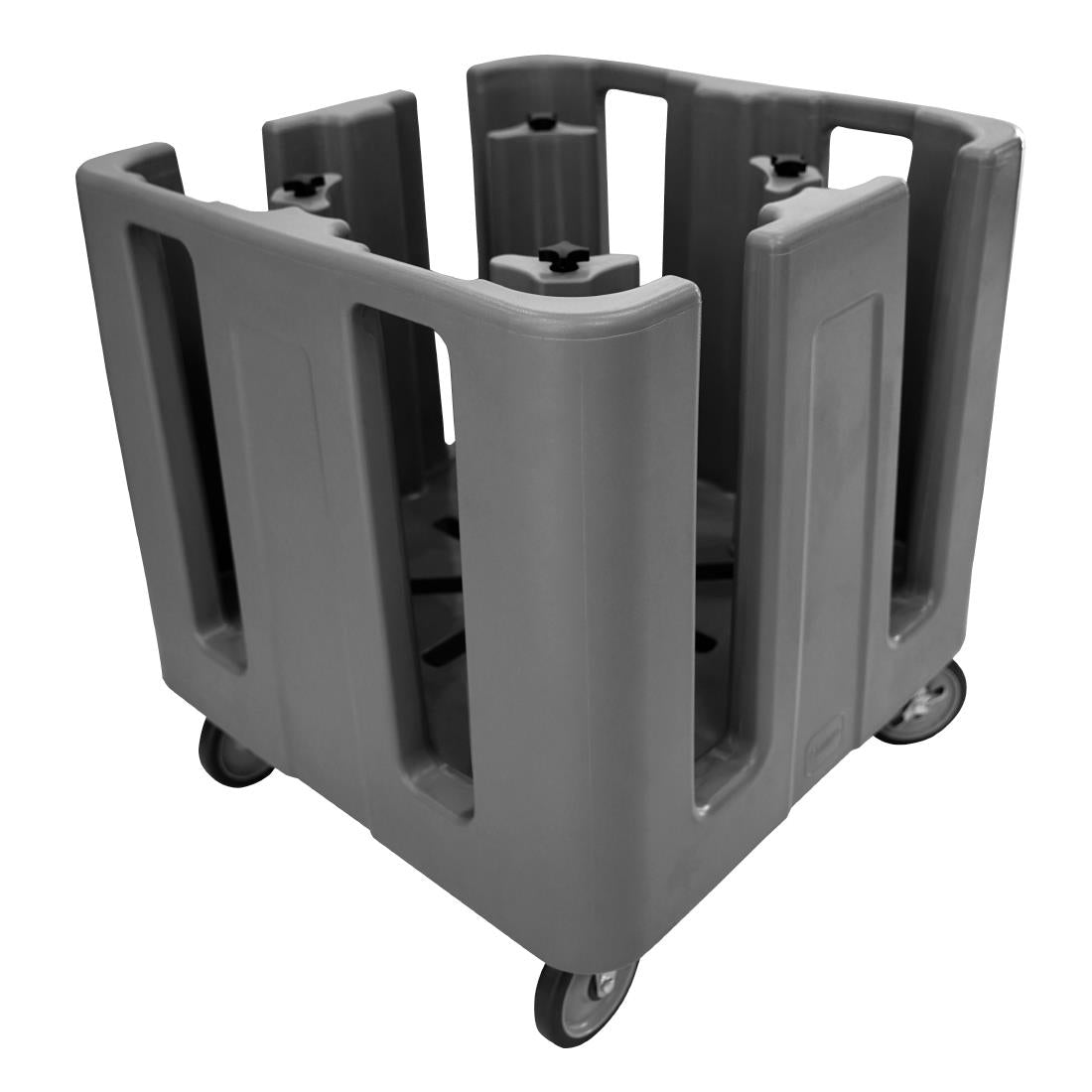 Cambro Compact Adjustable Dish Caddy Black - FU684 Cambro