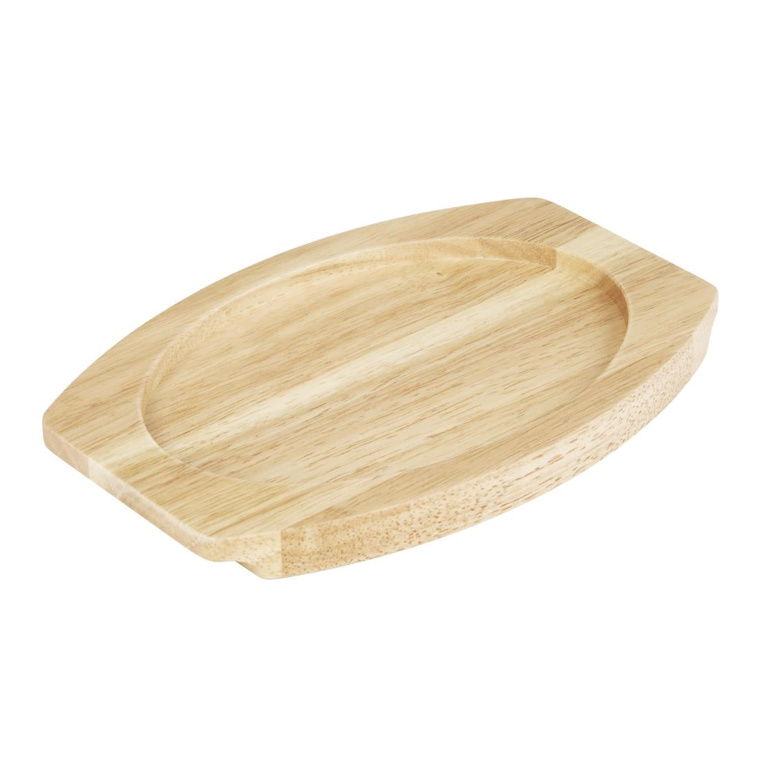 Olympia Hevea Board for Cast Iron Oval Eared Dish 260x165mm for FW817 - FW977 Olympia