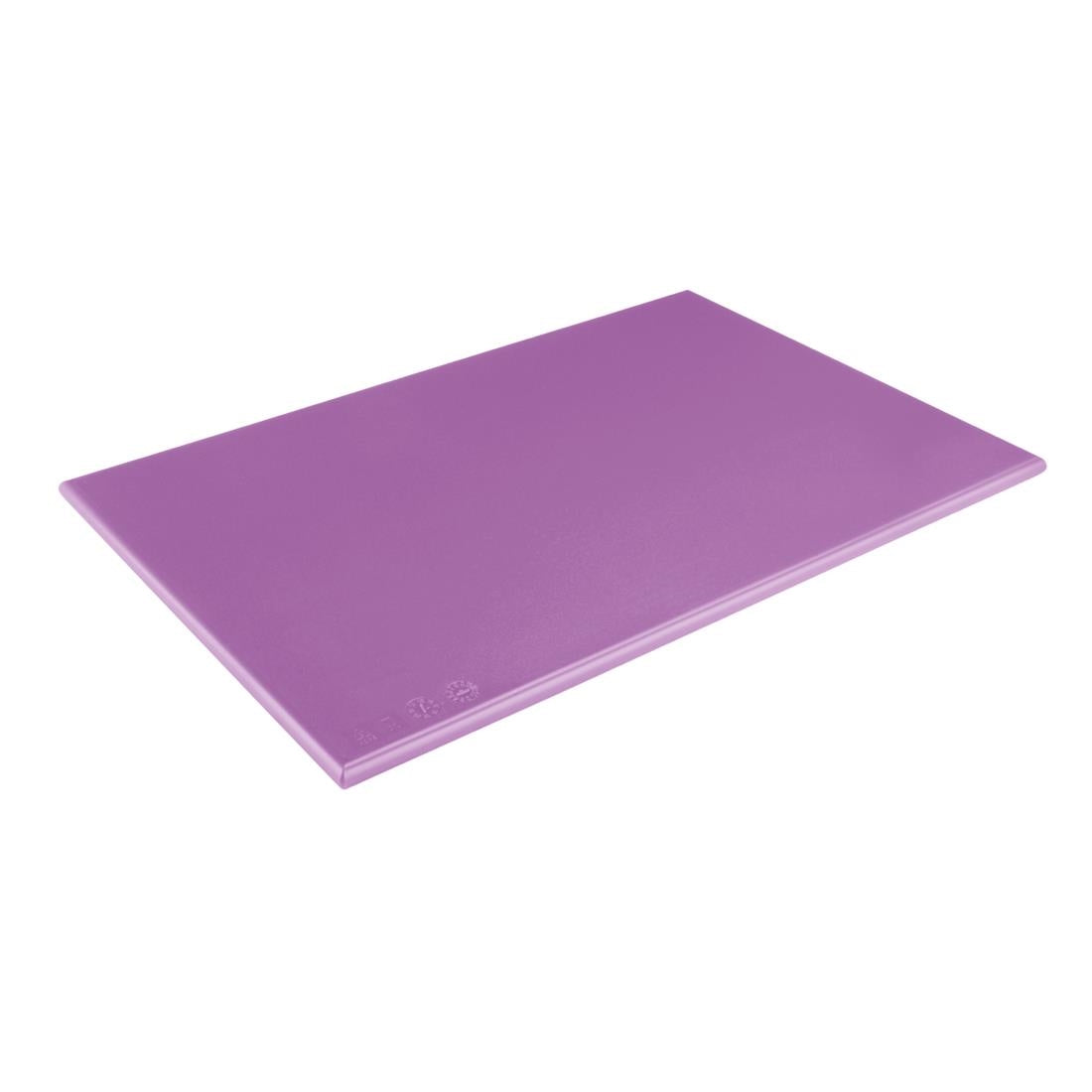 Hygiplas High Density Purple Chopping Board 450x300x12mm - FX101 Hygiplas