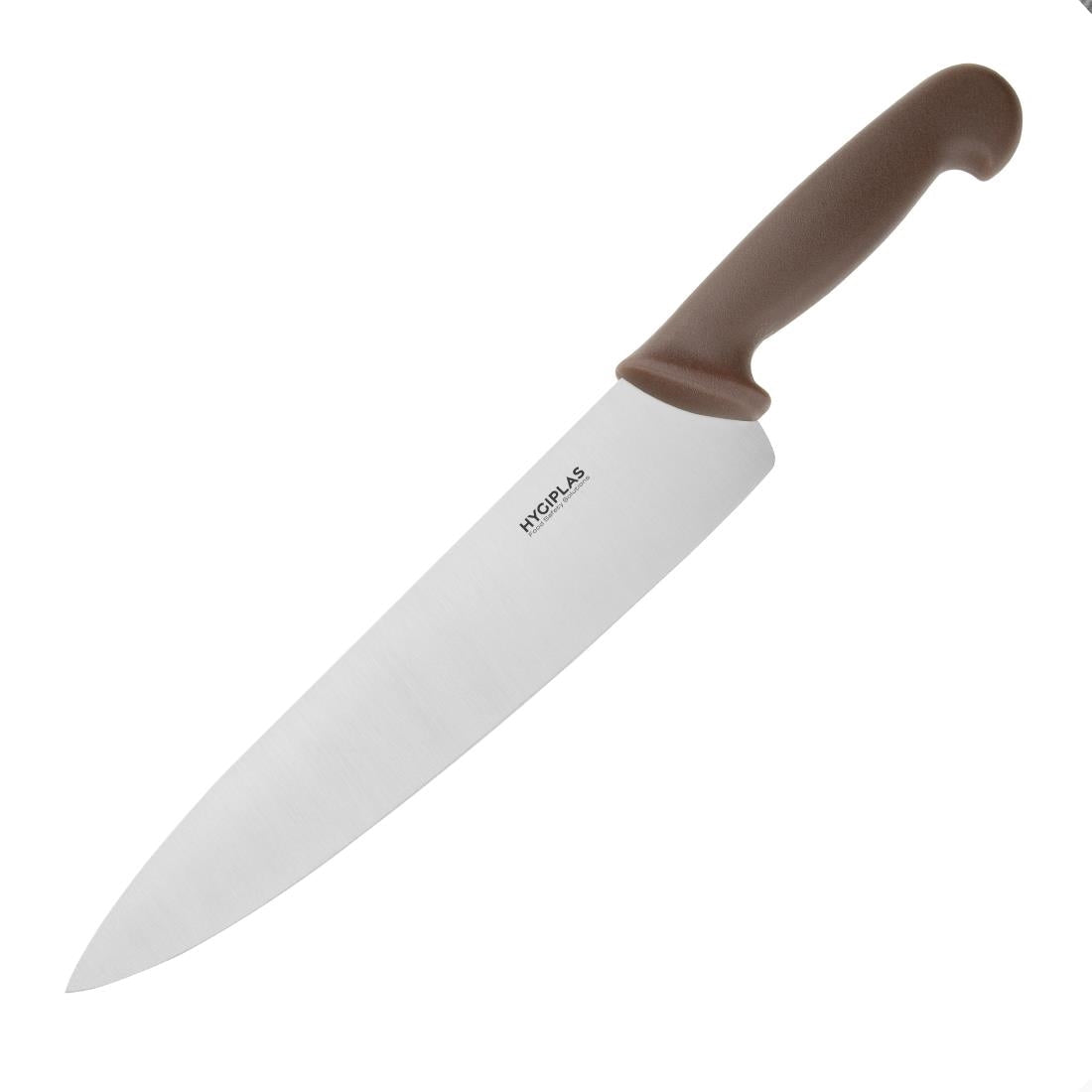Hygiplas Cooks Knife Brown 25cm - FX111 Hygiplas