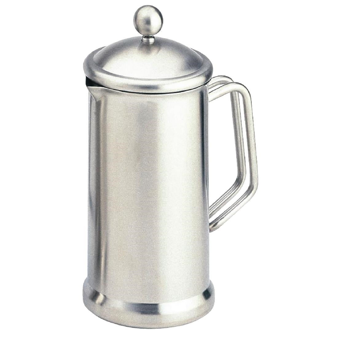 Satin Finish Stainless Steel Cafetiere 8 Cup - GD170 EGL