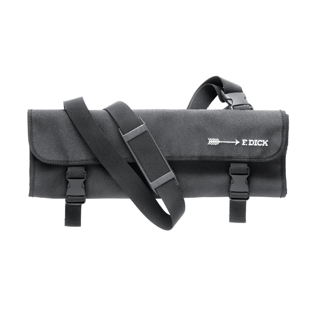 Dick Knife Roll Bag and Strap Black 11 Slots - GD796 Dick