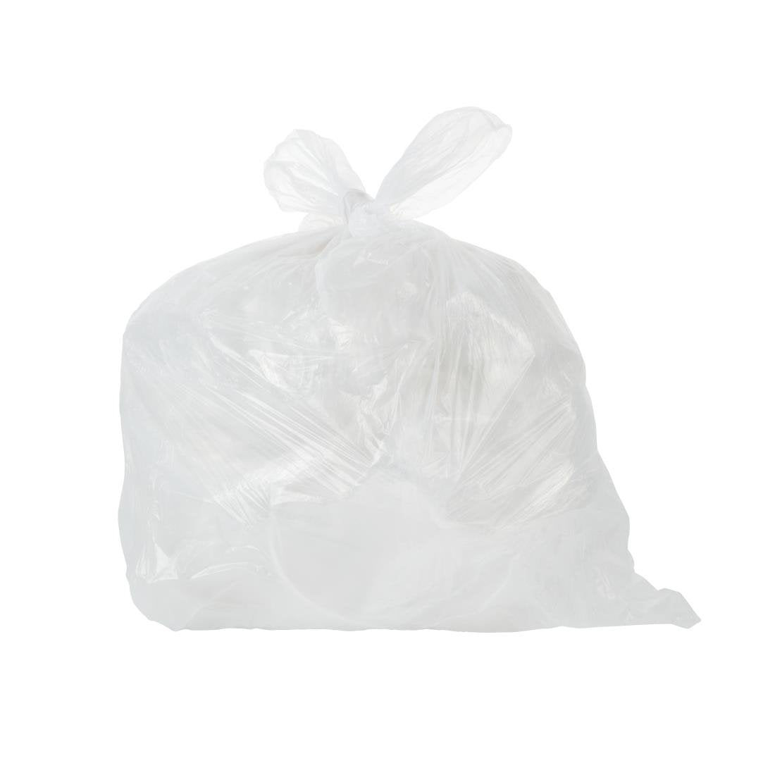 Jantex Small White Swing Bin Liners 50Ltr (Pack of 1000) - GF298 Jantex