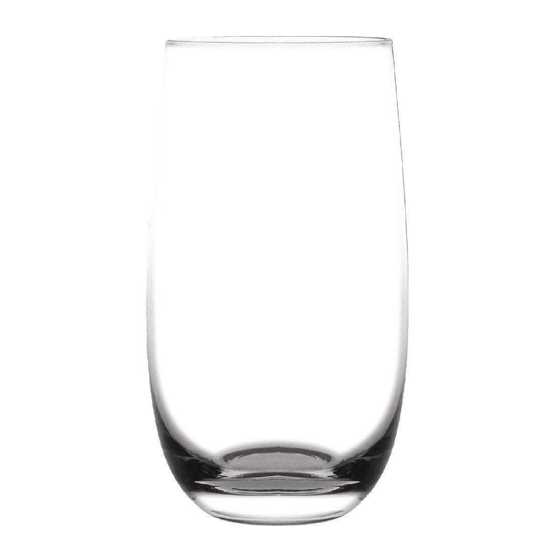 Olympia Rounded Crystal Hi Ball Glasses 390ml (Pack of 6) - GF719 Olympia