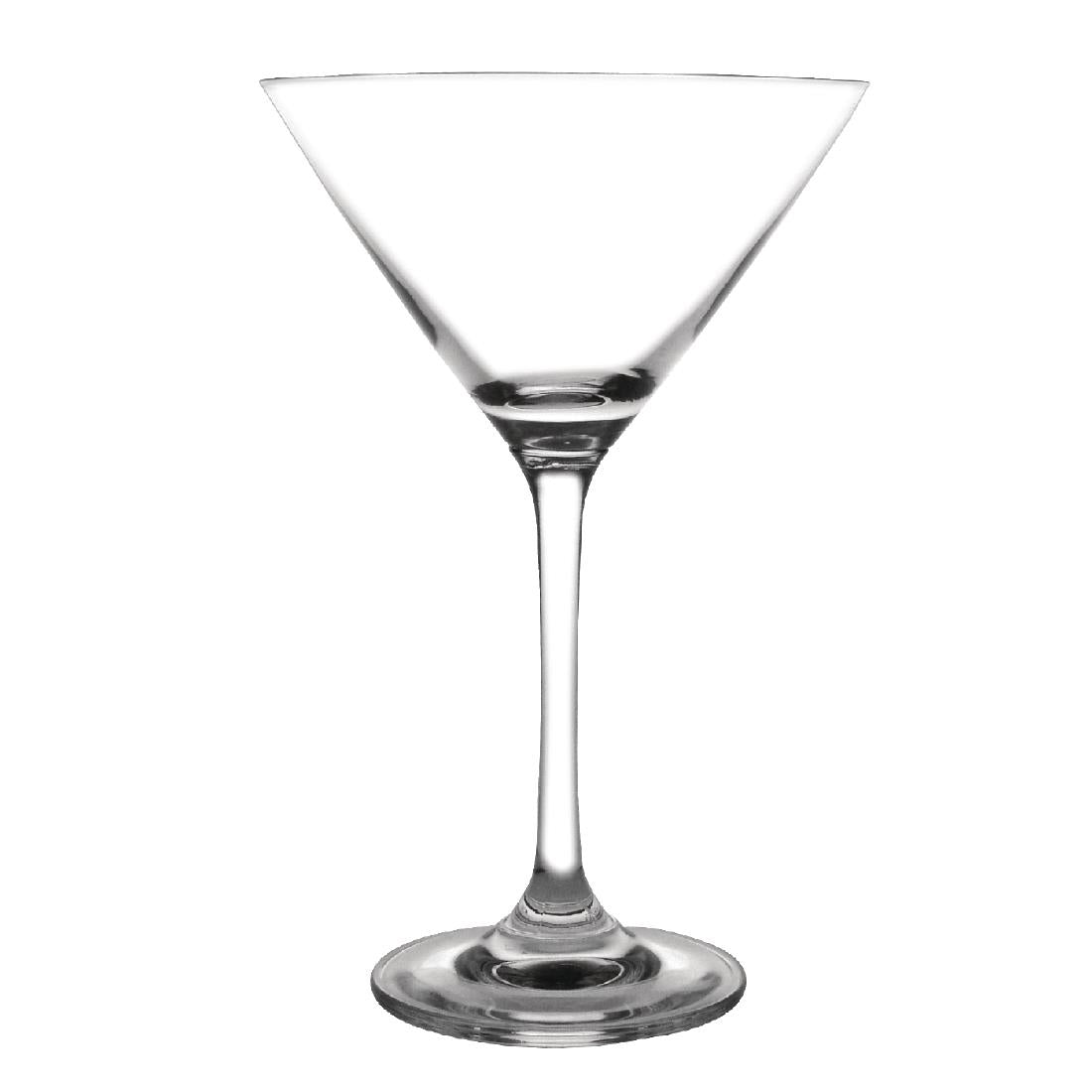 Olympia Bar Collection Crystal Martini Glasses 275ml (Pack of 6) - GF731 Olympia