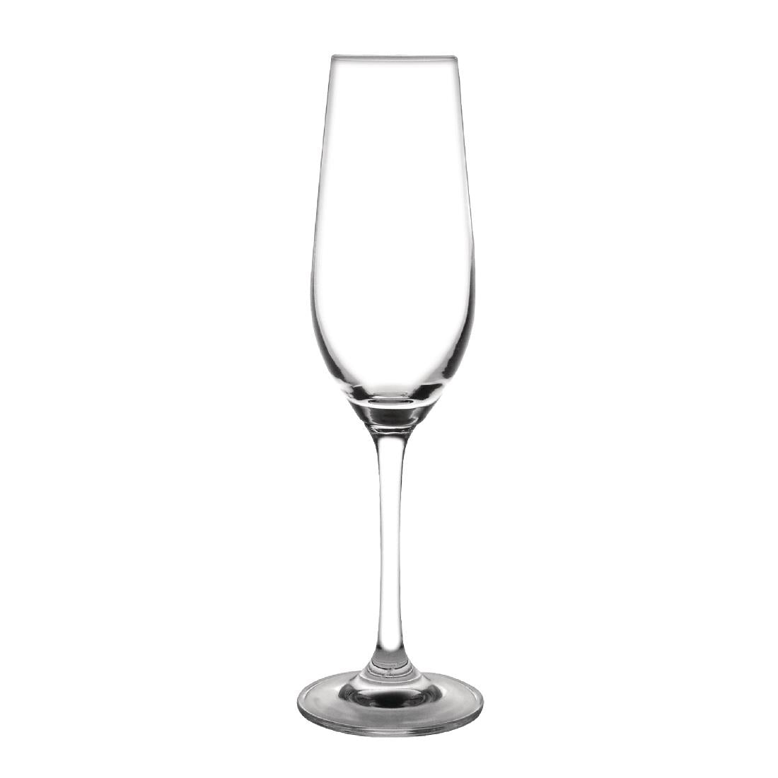 Olympia Chime Crystal Champagne Flutes 225ml (Pack of 6) - GF736 Olympia