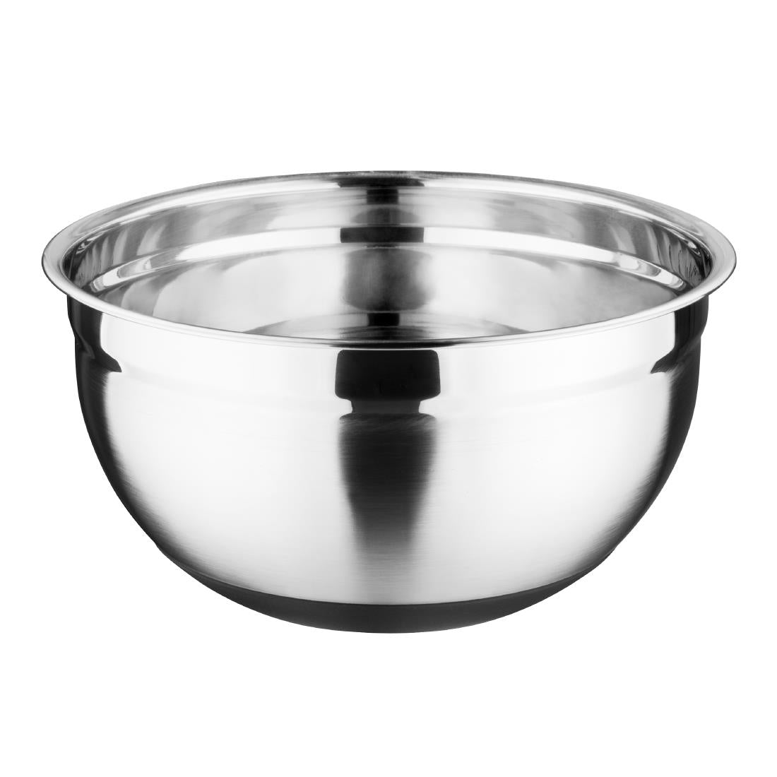 Vogue Stainless Steel Mixing Bowl with Silicone Base 8Ltr - GG023 Vogue