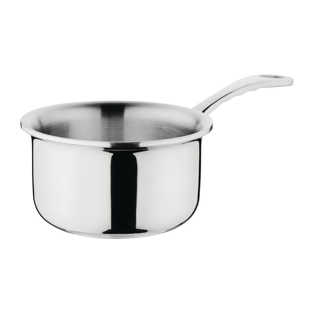 Vogue Stainless Steel & Aluminium Tri-Wall Mini Saucepan 9cm - GG025 Vogue