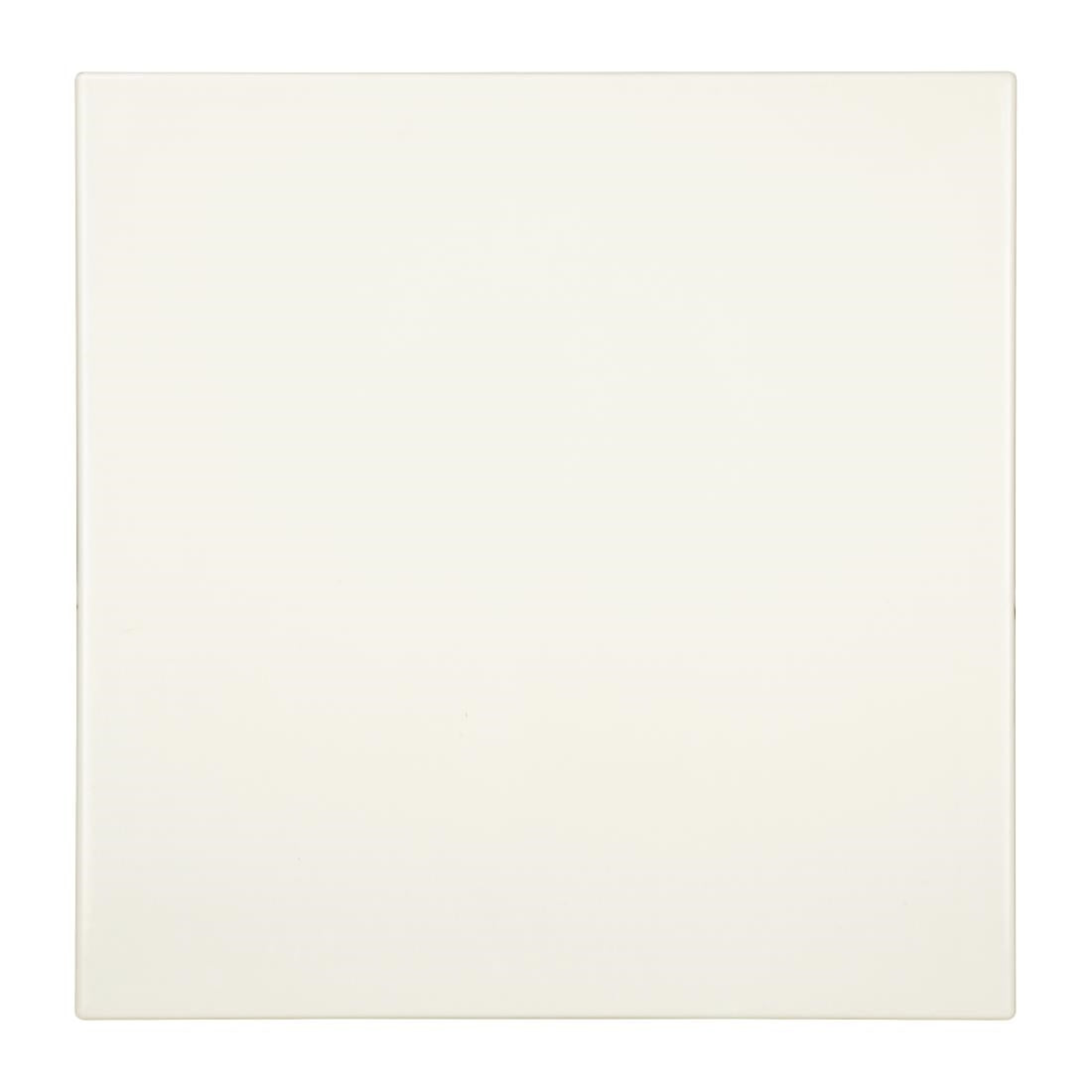 Bolero Square Table Top White 700mm - GG641 Bolero