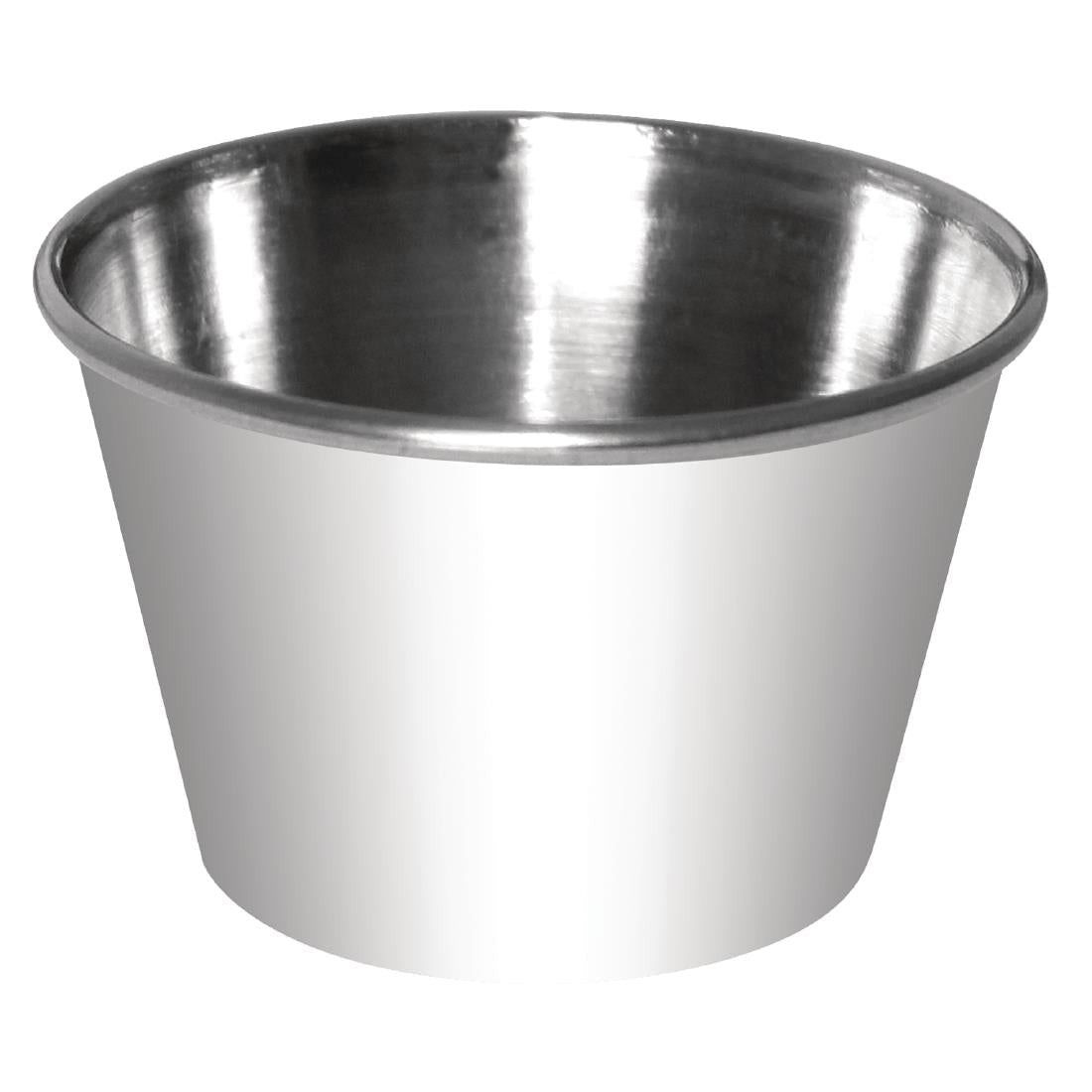 Olympia Stainless Steel 115ml Sauce Cups (Pack of 12) - GG879 Olympia