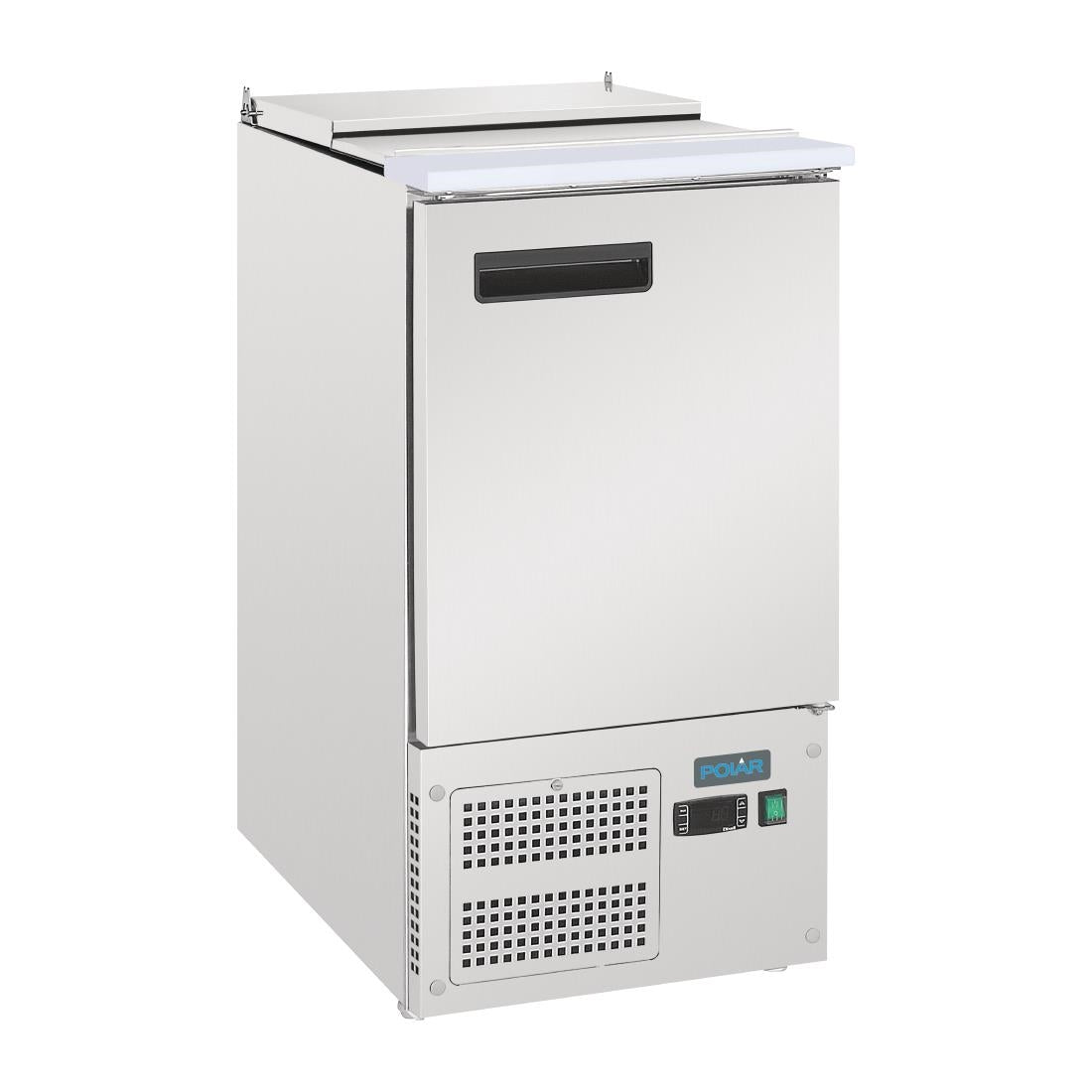 Polar G-Series Single Door Saladette Prep Counter Fridge - GH333 Polar