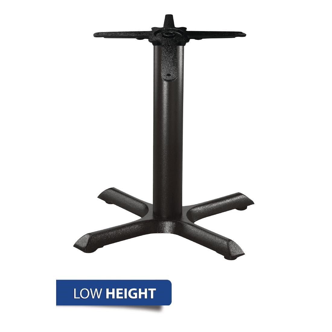 Bolero Cast Iron Coffee Height Table Base - GH445 Bolero