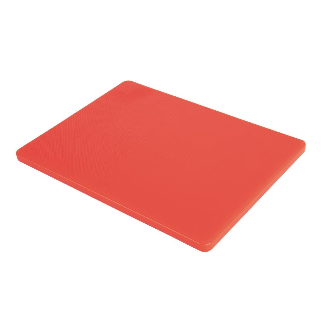 Hygiplas Low Density Red Chopping Board Small 305x229x12mm - GH794 Hygiplas