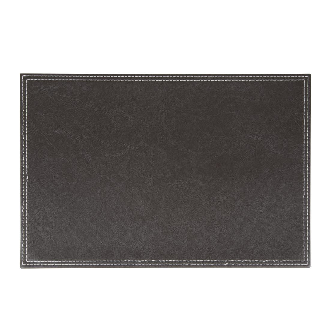 Olympia Faux Leather Placemats (Pack of 4) - GJ739 Olympia