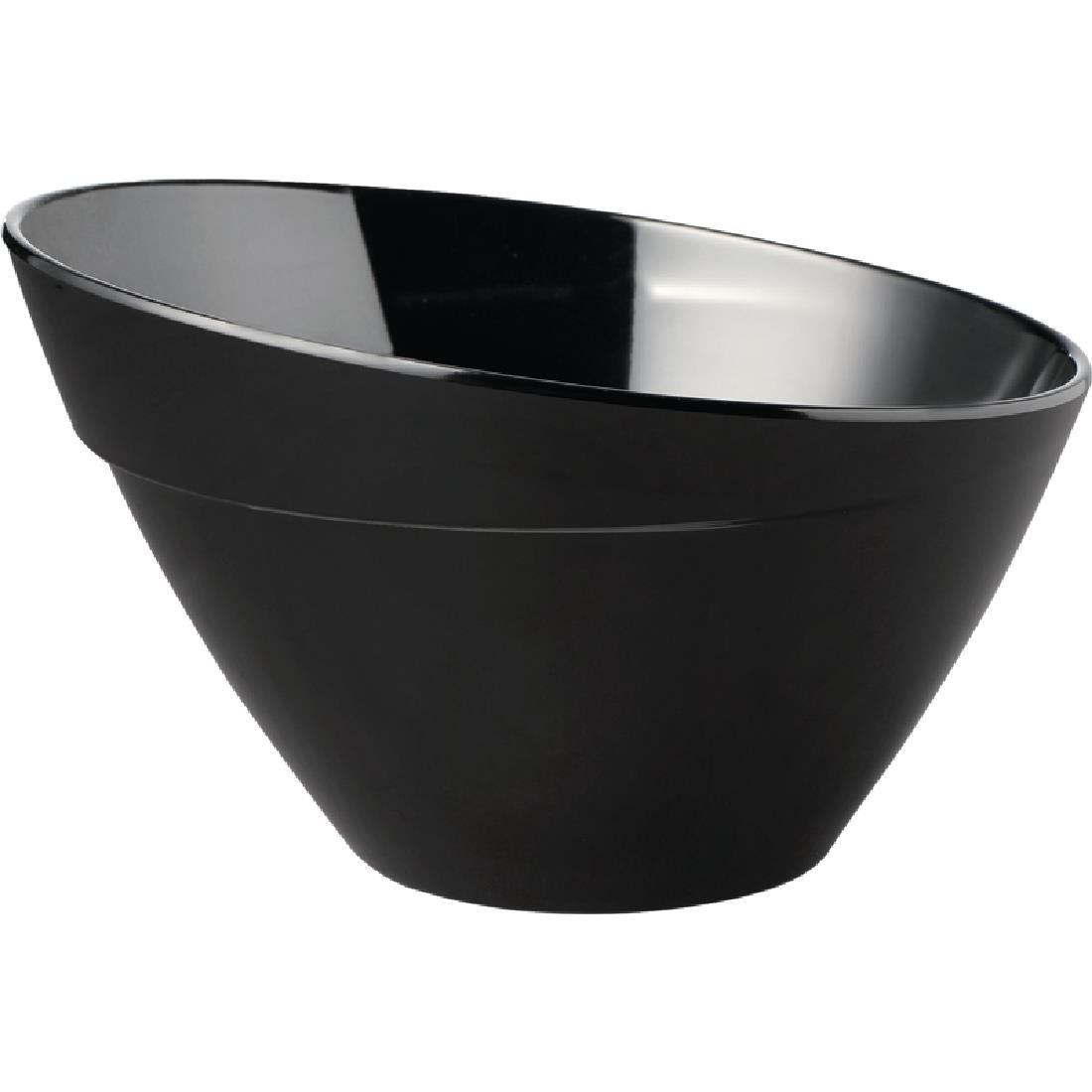 APS Balance Melamine Bowl Black 300mm - GK849 APS