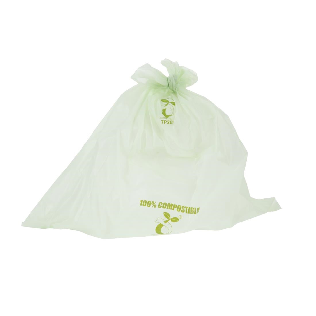 Jantex Small Compostable Caddy Liners 10Ltr (Pack of 24) - GK890 Jantex