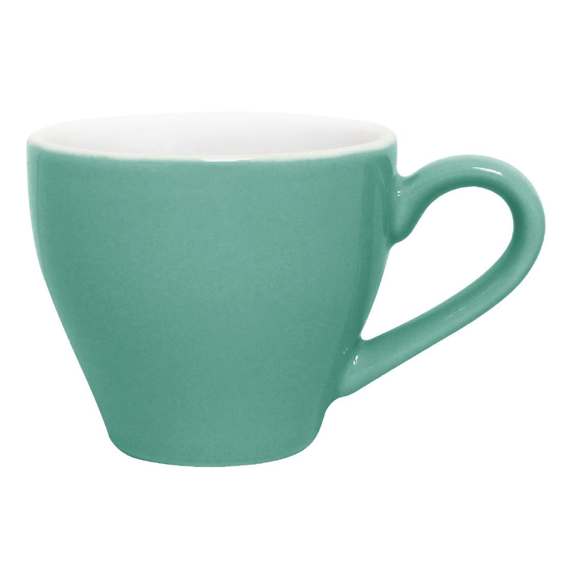 Olympia Cafe Espresso Cup Aqua - 100ml 3.38fl oz (Box 12) - GL459 Olympia