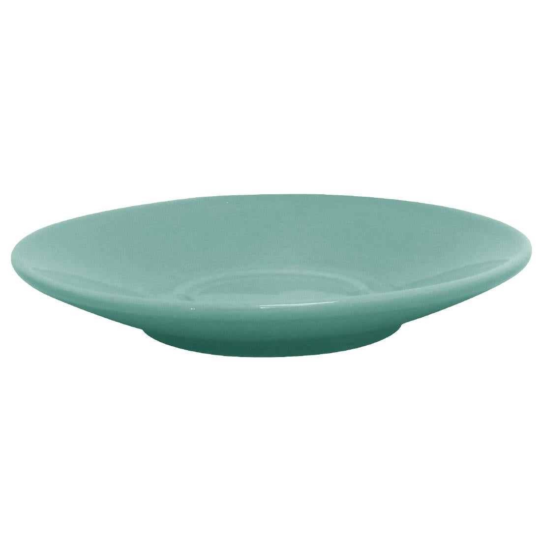 Olympia Cafe Espresso Saucer Aqua (Fits GL459) (Box 12) - GL463 Olympia
