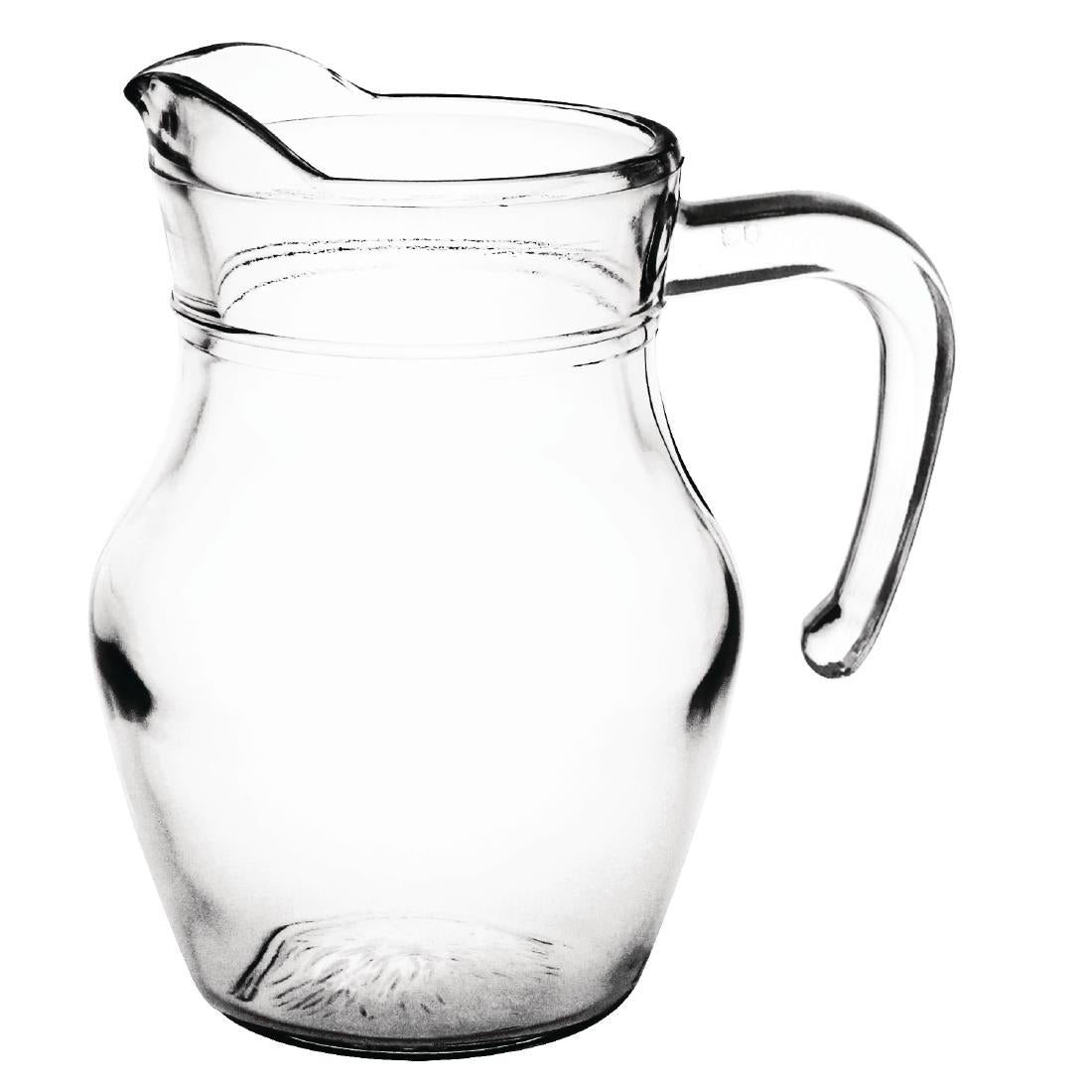 Olympia Glass Jug 0.5Ltr (Pack of 6) - GM575 Olympia