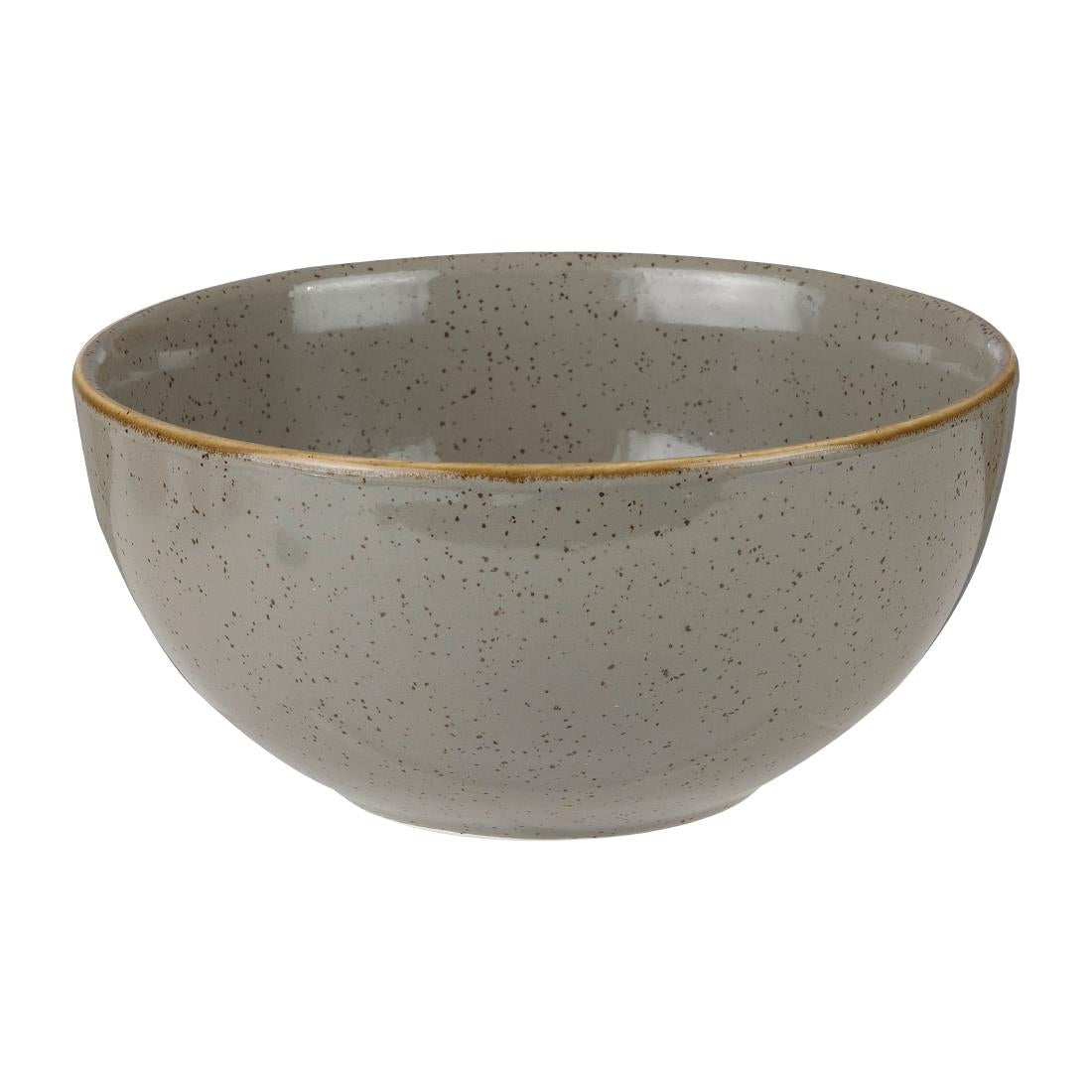 Churchill Stonecast Round Soup Bowls Peppercorn Grey 132mm (Pack of 12) - HC833 Churchill
