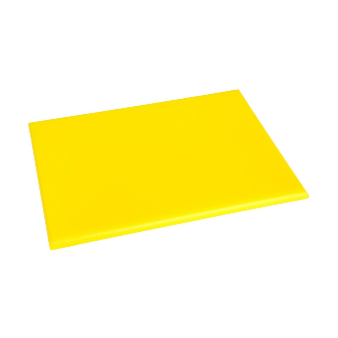 Hygiplas High Density Yellow Chopping Board Small 305x229x12mm - HC868 Hygiplas