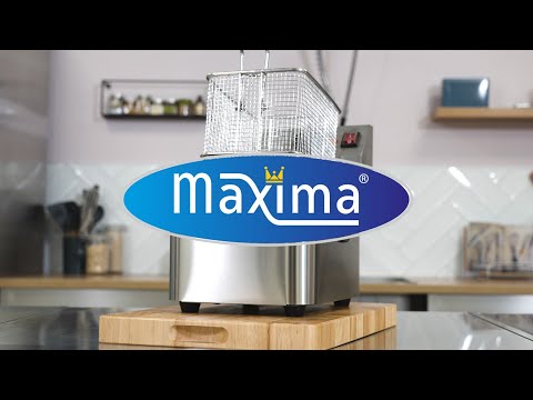 Maxima Deep Fryer - 4L - 1 Basket - up to 1kg of Fries - 09300410