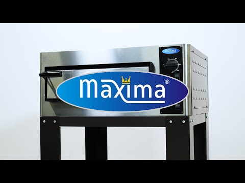 Maxima Pizza Oven - Fits 4 x Ø25cm Pizzas - 400V - 09370000