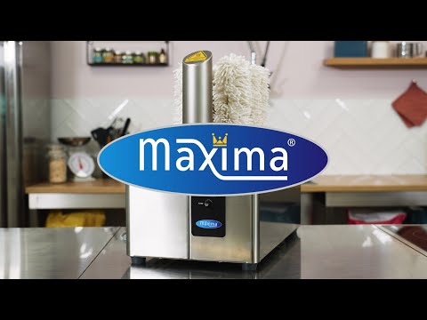 Maxima Glass Polisher - 8 Brushes - 600 Glasses/Hour - 09380000