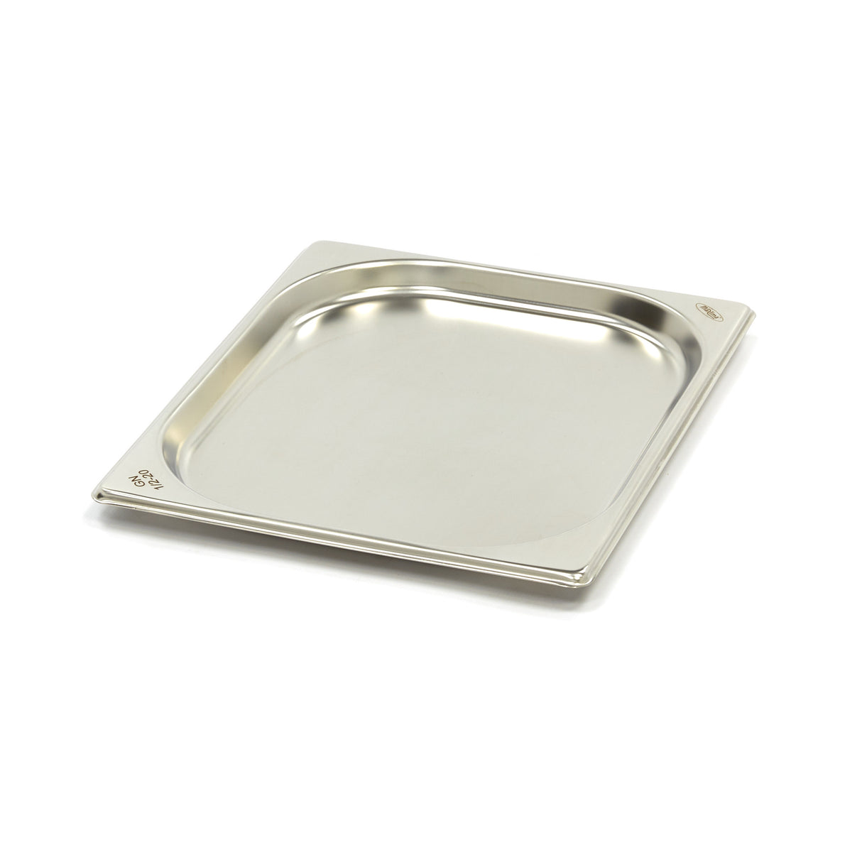 Maxima Gastronorm Container - 1/2 GN - 2cm Deep - Stainless Steel - 09367509
