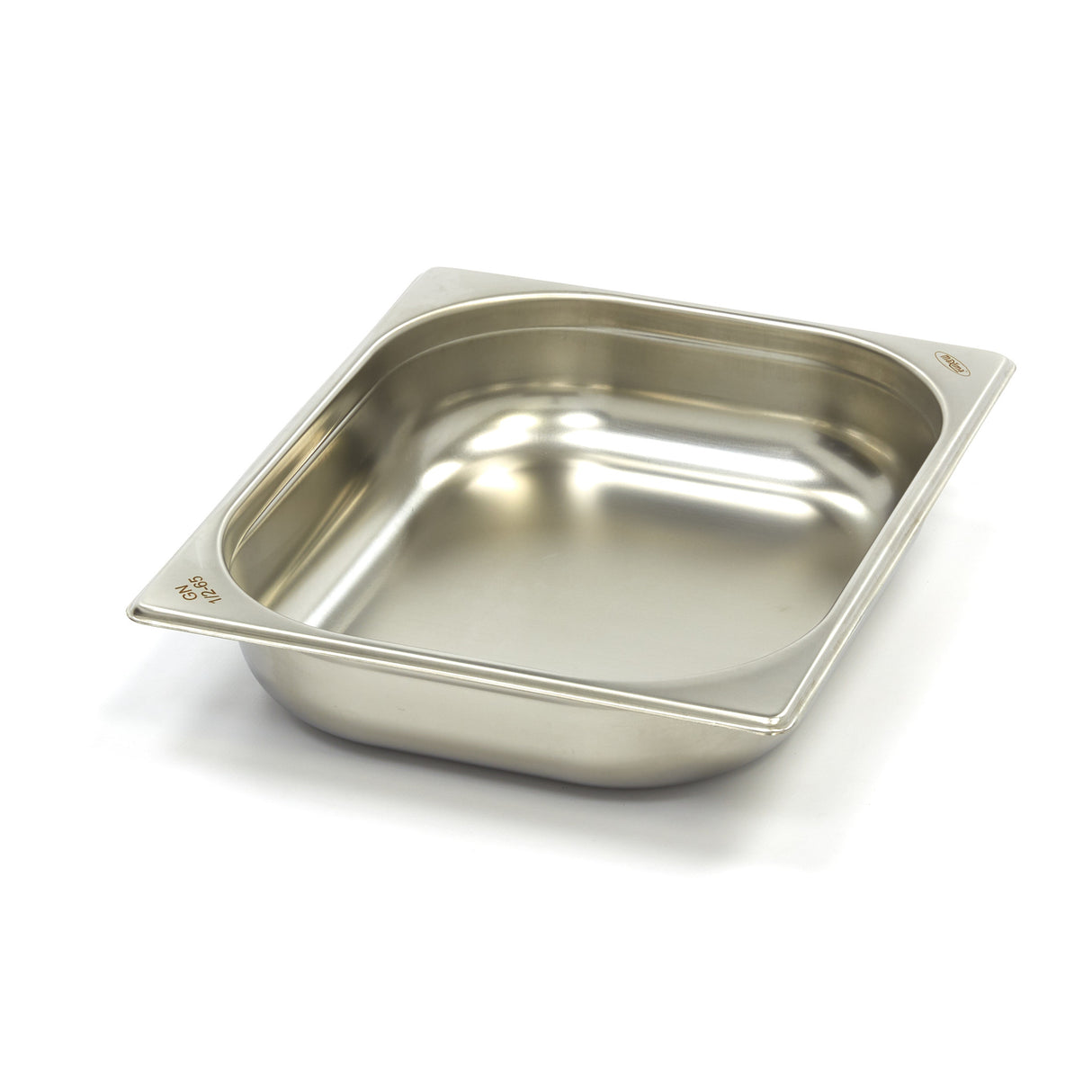 Maxima Gastronorm Container - 1/2 GN - 6,5cm Deep - Stainless Steel - 09367511