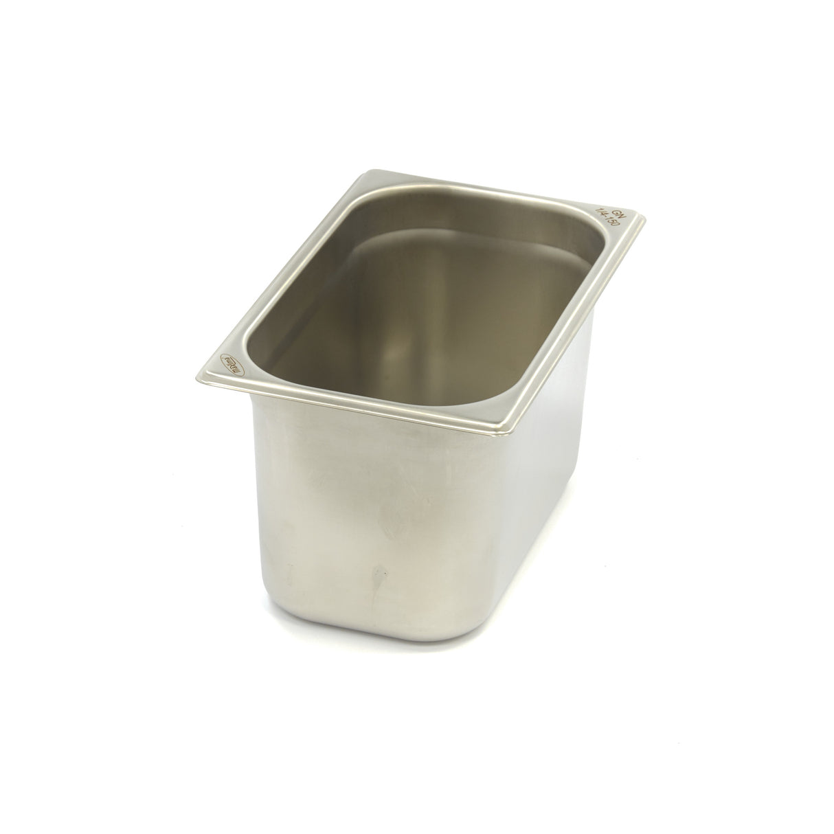 Maxima Gastronorm Container - 1/4 GN - 15cm Deep - Stainless Steel - 09367531